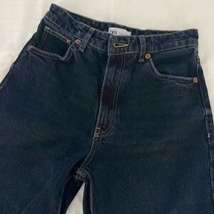 NWOT Zara High Rise Flare Jeans